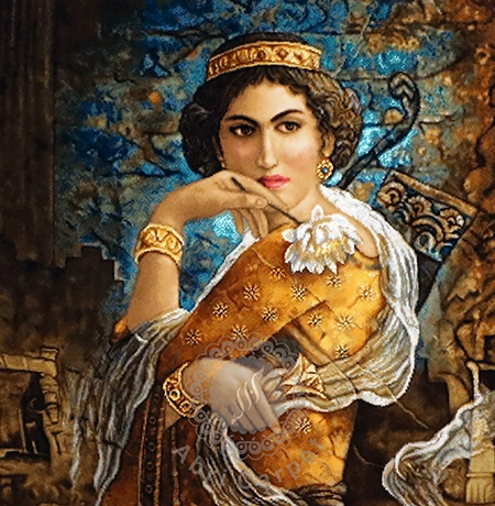 Queen of Iran Handwoven carpet