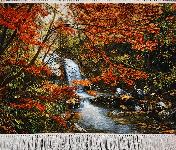 Waterfall Handwoven carpet