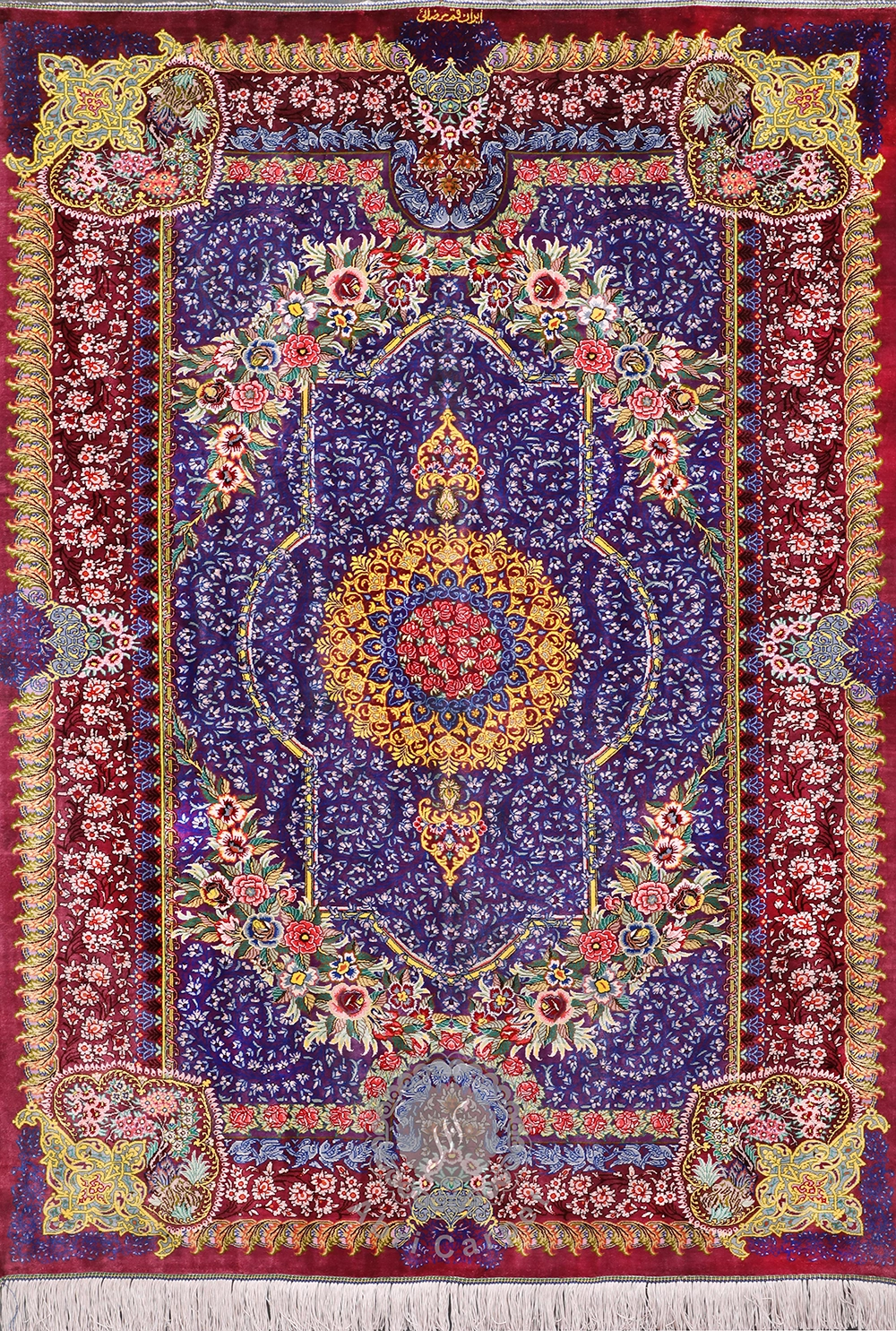 Special Medallion design Handwoven carpet